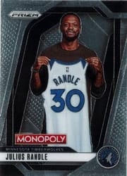 2024-25 Panini Prizm Monopoly Base Set Julius Randle #41 card