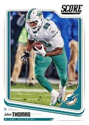 2018 Score Base Set Julius Thomas #195 card