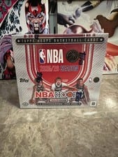 2025 Topps NBA Hoops Jumbo Box card