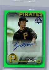 2024 Topps Pro Debut Autographs Jun-Seok Shim #PD-59 card