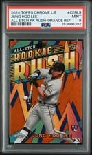 2024 Topps Chrome Logofractor Edition Chrome All-Etch Rookie Rush Jung Hoo Lee #CERL-9 card