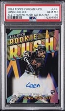 2024 Topps Chrome Update All-Etch Rookie Rush Autograph Jung Hoo Lee #CURR-JHL card