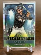 2024 Topps Cosmic Chrome Extraterrestrial Talent Jung Hoo Lee #ET-22 card