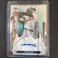 2025 Finest Autographs Jung Hoo Lee #FA-JL card