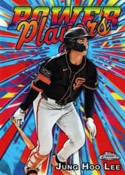 2025 Topps Chrome Update Power Players Jung Hoo Lee #PP-43 card