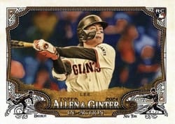 2024 Topps Allen & Ginter In Action Variations Jung Hoo Lee (San Francisco Giants) #IA-41 card