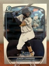 2023 Bowman Chrome Prospects Junior Caminero #BCP-162 card