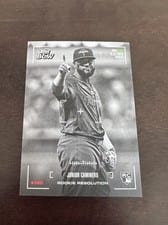 2024 Topps Black & White Rookie Resolution Junior Caminero #RR13 card