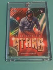 2024 Topps Chrome Update Stratospheric Stars Junior Caminero #SSC-18 card