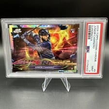 2024 Topps Cosmic Chrome Supernova Junior Caminero #SPN-8 card