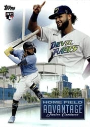 2024 Topps Update Home Field Advantage Junior Caminero #HFA-31 card