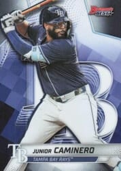 2025 Bowman's Best Base Set Junior Caminero #53 card