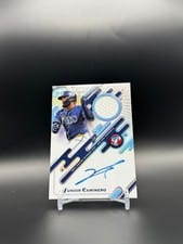 2025 Topps Pristine Pristine Pieces Autograph Relics Junior Caminero #PPAR-JCA card