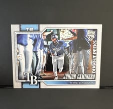 2026 Topps Dugout Peeks Junior Caminero #328 card