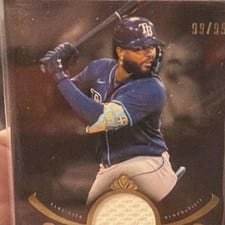 2026 Topps Tier One Shadow Relics Junior Caminero #SR-JCA card