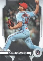 2020 Bowman Sterling Base Set Junior Fernandez #BSR-69 card
