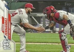 2020 Topps Base Set Junior Fernandez #615b card