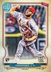 2020 Topps Gypsy Queen Base Set Junior Fernandez #87 card