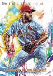 2020 Topps Inception Base Set Junior Fernandez #81 card