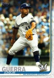 2019 Topps Update Base Set Junior Guerra #US64 card