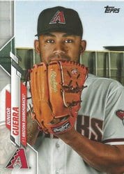 2020 Topps Update Base Set Junior Guerra #U-81 card