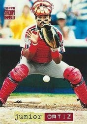 1994 Stadium Club Base Set Junior Ortiz #15 card