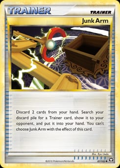 2010 HS—Triumphant Junk Arm #87 card