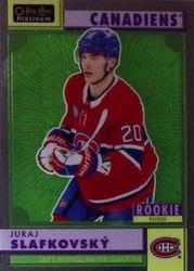 2022-23 O-Pee-Chee Platinum Retro Juraj Slafkovsky #R-99 card