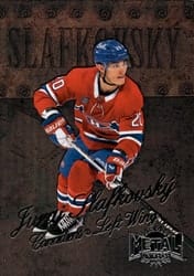2022-23 SkyBox Metal Universe 1998-99 Retro Rookies Juraj Slafkovsky #R-1 card