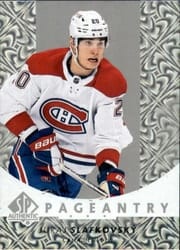 2022-23 SP Authentic Pageantry Juraj Slafkovsky #P-61 card