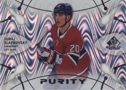 2022-23 SP Game Used Purity Juraj Slafkovsky #P-100 card