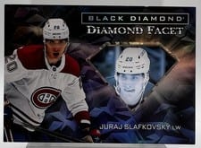 2022-23 Upper Deck Black Diamond Diamond Facet Juraj Slafkovsky #DF-JS card