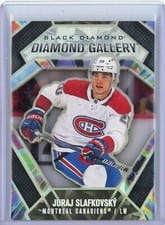 2022-23 Upper Deck Black Diamond Diamond Gallery Juraj Slafkovsky #DG-JS card