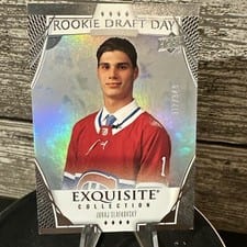 2022-23 Upper Deck Black Diamond Exquisite Collection Rookie Draft Day Juraj Slafkovsky #RDD-JS card