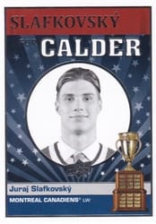 2022-23 Upper Deck Calder Candidates Juraj Slafkovsky #CC-7 card