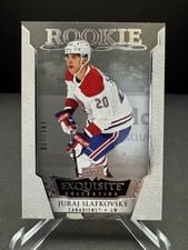 2022-23 Upper Deck Ice Exquisite Collection Rookies Juraj Slafkovsky #R32 card