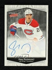 Juraj Slafkovsky 2022-23 Upper Deck Ultimate Collection 1999-00 Ultimate Victory Retro Autographs card