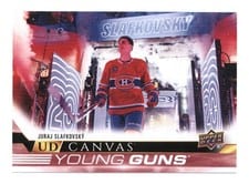 2022 Upper Deck UD Canvas Juraj Slafkovsky #C211 card