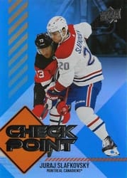 2024-25 Upper Deck Checkpoint Juraj Slafkovsky #CP-8 card
