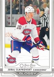 2025-26 Upper Deck O-Pee-Chee Glossy Juraj Slafkovsky #OG-2 card