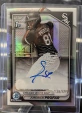 2024 Bowman Chrome Prospects Autographs Jurdrick Profar #CPA-JPR card