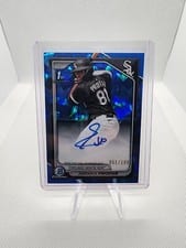 2024 Bowman Chrome Sapphire Edition Chrome Sapphire Prospect Autographs Jurdrick Profar #CSPA-JPR card