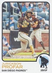 2022 Topps Heritage Base Set Jurickson Profar #264 card