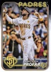 2024 Topps Update Base Set Jurickson Profar #US194 card