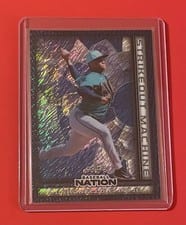 2025 Leaf Baseball Nation Strikeout Machine Jurrangelo Cijntje #SMB-23 card