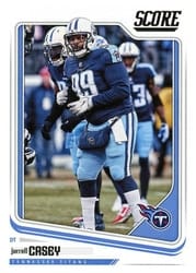 2018 Score Base Set Jurrell Casey #319 card