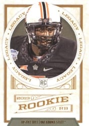 2019 Panini Legacy Base Set Justice Hill #180 card