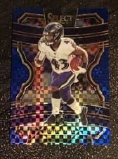 2019 Panini Select Justice Hill #28 card
