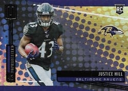 2019 Panini Unparalleled Base Set Justice Hill #277 card