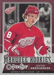 2008-09 O-Pee-Chee Base Set Justin Abdelkader #534 card